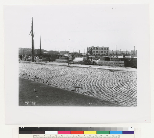 [Ruins along street, unidentified location. No. 439.]
