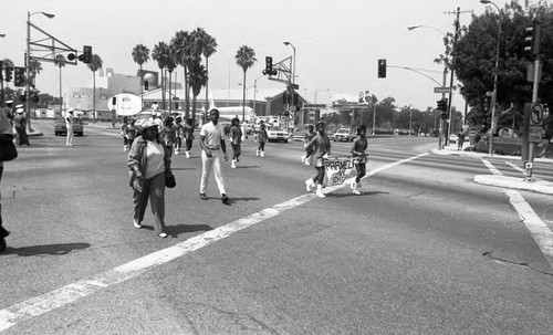 People Walking, Los Angeles, 1986