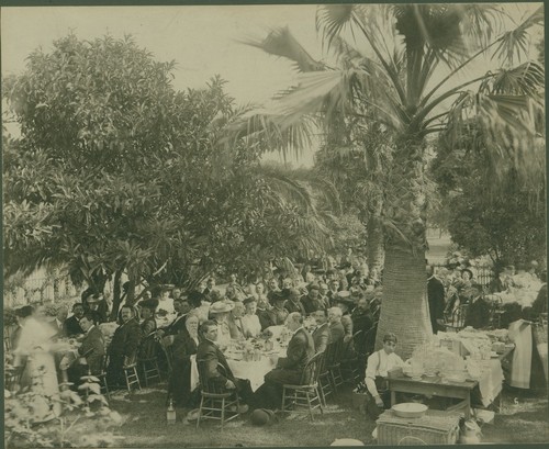 Group Portrait of a Social Gathering