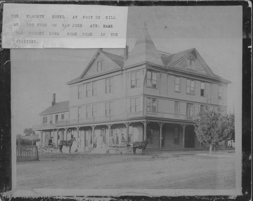 Alpine / El Monte Hotel, Los Gatos