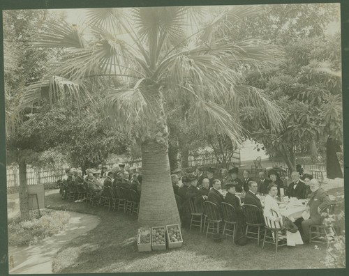 Group Portrait of a Social Gathering