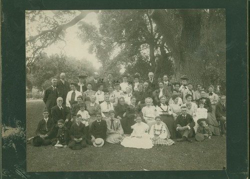 Group Photo, Including Mrs. F.W. Crandall and son Harold Crandall