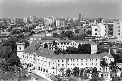 Panoramic city view, Barranquilla, Colombia, 1977