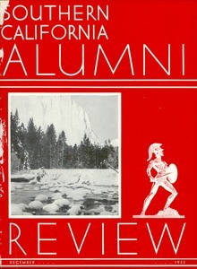 Southern California alumni review, vol. 15, no. 4 (1933 Dec.)