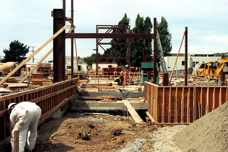 Construction of Albany Library--5