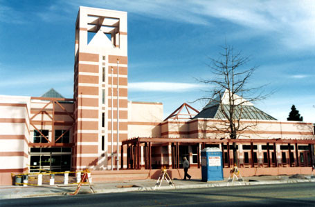 Construction of Albany Library--9