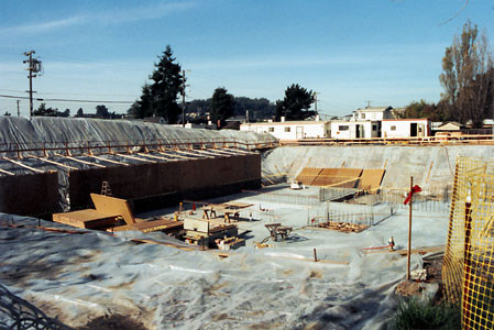 Construction of Albany Library--3