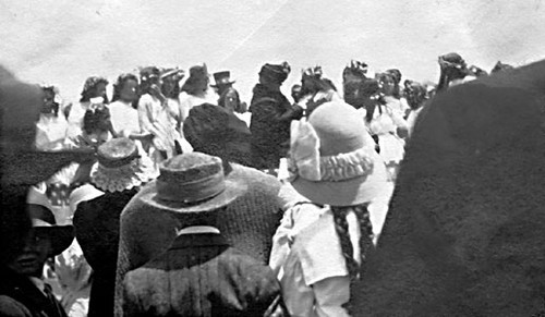 Crowd at Fourth of July Parade