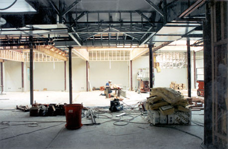 Construction of Albany Library--8