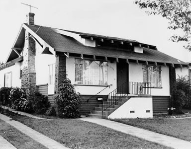 First home on Marin Avenue