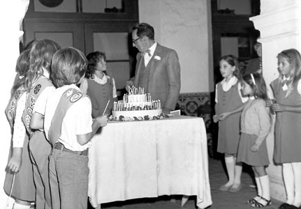 75th Anniversary celebration--Girl Scouts