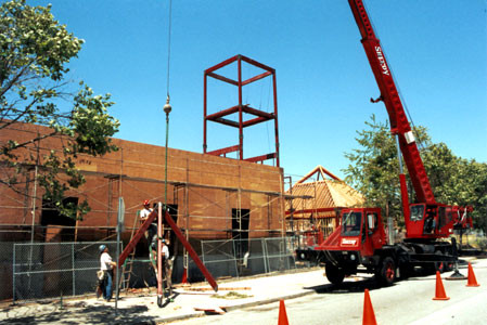 Construction of Albany Library--7