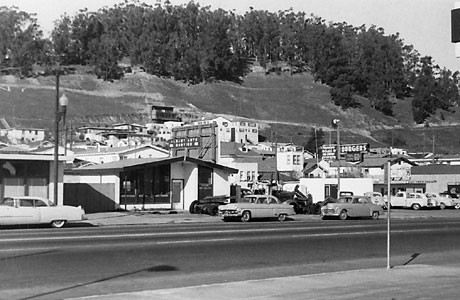 San Pablo Avenue and Albany Hill