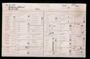WPA household census for 800 W 167TH ST, Los Angeles County