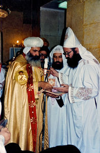 Coptic Orthodox priests, 2001