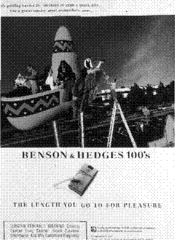 Benson & Hedges The length you go for pleasure