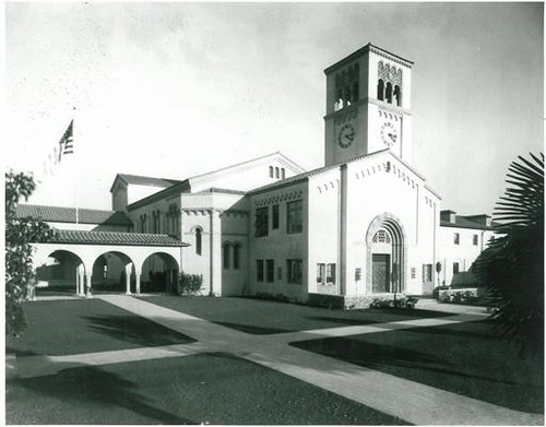 South Pasadena Junior High School Before 1965 Reconstruction