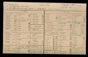 WPA household census for 4427 S GRAMERCY PL, Los Angeles County