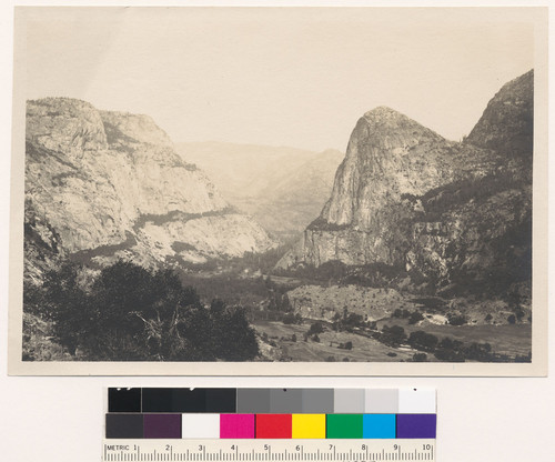 Hetch Hetchy Valley before construction of O'Shaughnessy Dam