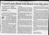 Council goes ahead with Beach Area bike plan