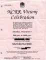 Join us in our, NCRR victory celebration