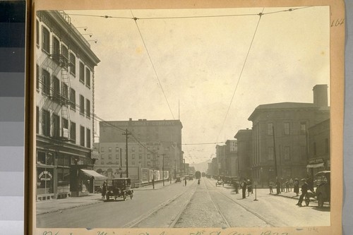 West on Mission St. from 5th St., Aug. 1922