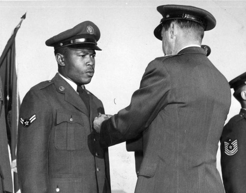 Receives Soldier's Medal