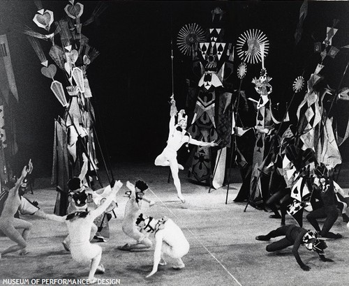San Francisco Ballet dancers in Christensen's Jest of Cards, circa 1962-1964