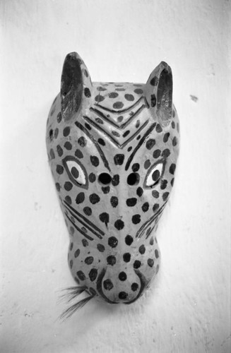 Jaguar mask, Barranquilla, Colombia, 1977