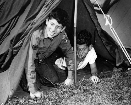 Valley lads revel during Scout Camporeno exercises