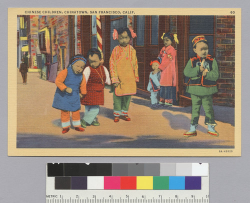 "Chinese Children, Chinatown, San Francisco, Calif."