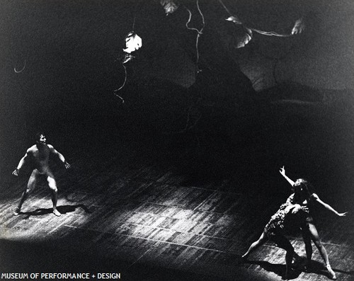 Sally Bailey, Roderick Drew, and another dancer in Christensen's Original Sin, 1961