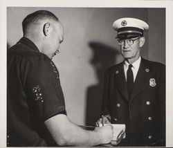 Chief James Eaglin of the Petaluma Fire Department