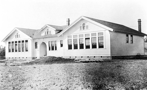 Front View of the Old Rosedale School