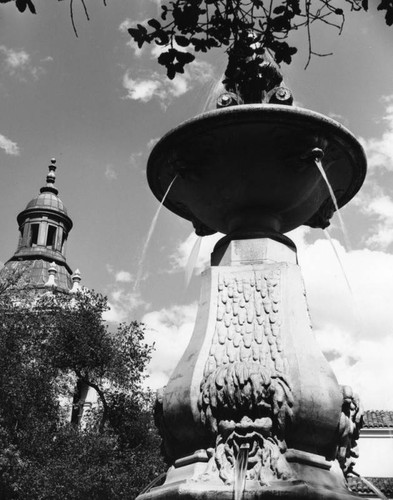Designs on a fountain, Pasadena