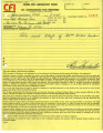 Orders for laboratory work [to] Bruce Herschensohn, Hollywood, Calif. [from] Consolidated Film Industries, Hollywood, Calif. - May 18 -December 30, 1965