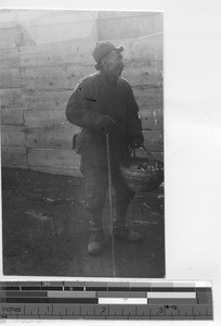 Beggar at Chaoyangzhen, China, 1940