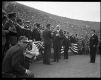 Armistice Day observance, Los Angeles Memorial Coliseum, Los Angeles, 1931