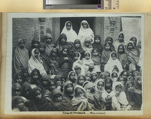 Girls' school, Wazirabad, Pakistan, ca.1900