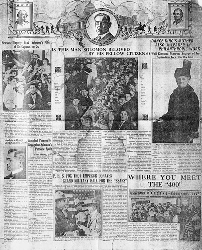 Newsboy's Xmas Carol facsimile, December 25, 1917, verso