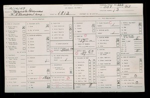 WPA household census for 1812 W VERNON AVE, Los Angeles County