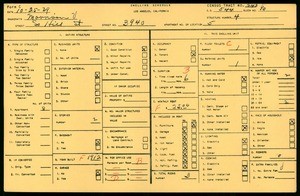 WPA household census for 3940 S HILL STREET, Los Angeles County