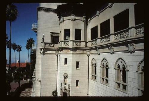 San Simeon, Casa Grande, exterior, south side