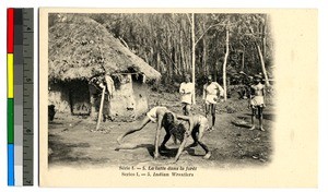 Wrestlers, India, ca.1920-1940