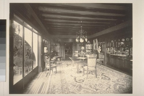 [Interior of mansion]
