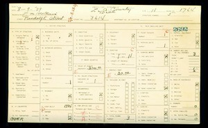 WPA household census for 3614 RANDOLPH STREET, Bell, Los Angeles County