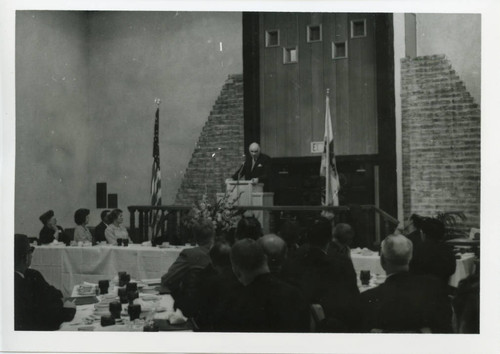 Kenneth McFarland at the 1964 Pepperdine College Freedom Forum