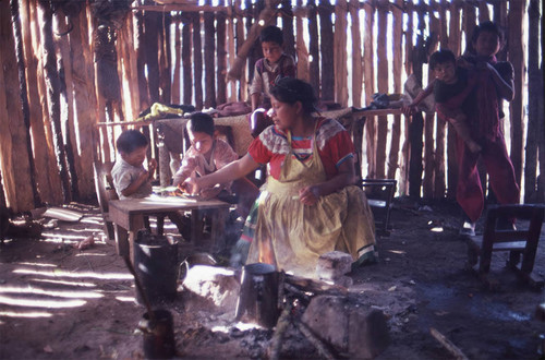 Guatemalan refugees, Cuauhtémoc, 1983