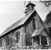 View of St. Patrick's Catholic Church in Murphys, Calaveras County
