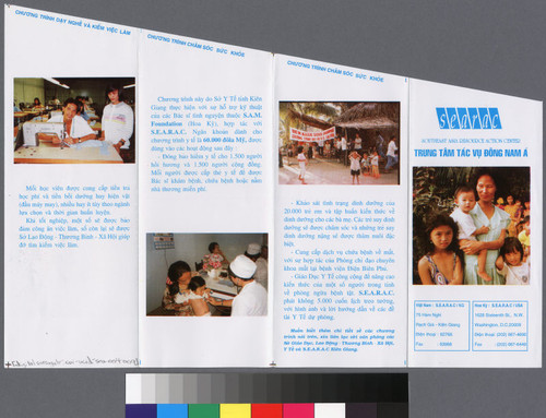 Southeast Asia Resource Action Center (SEARAC) brochure